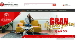 Desktop Screenshot of mueblesveravazquez.com
